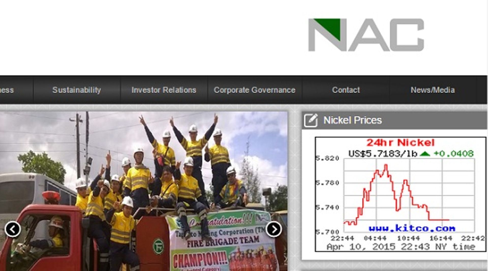 Philippines' NAC to acquire 10% of NiHao & its mining project for 24.5m