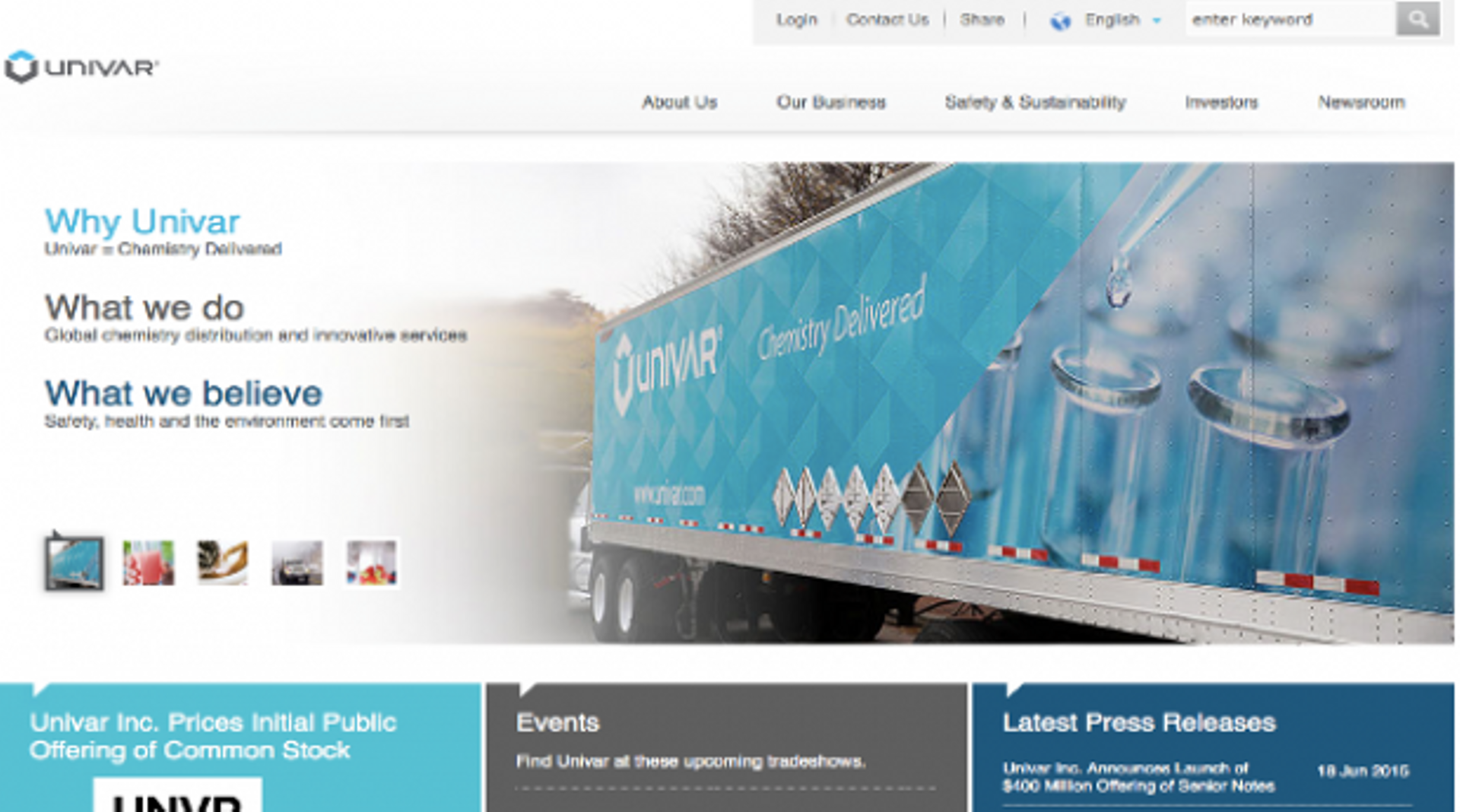 Temasek-backed Univar conducts IPO, raises $770m