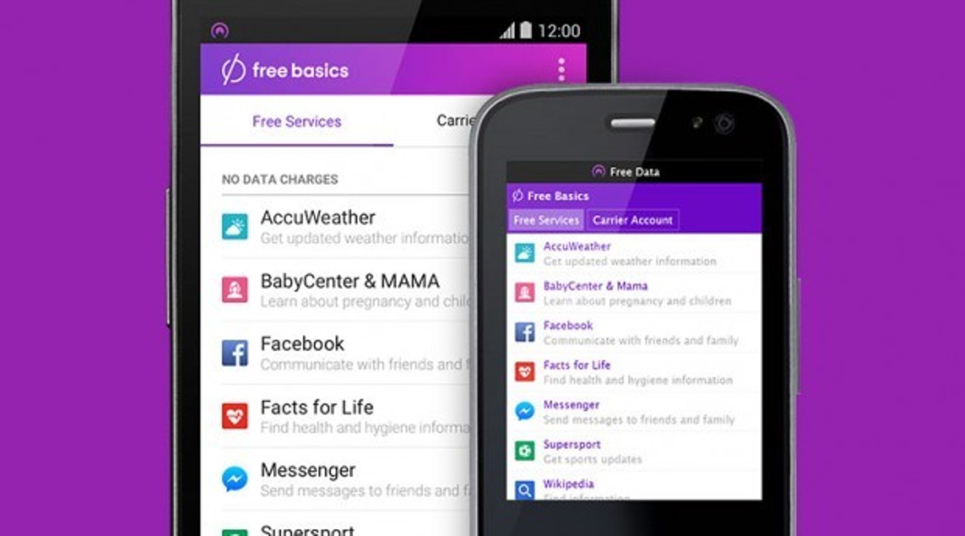 Facebook expands free basic services on Internet.org platform