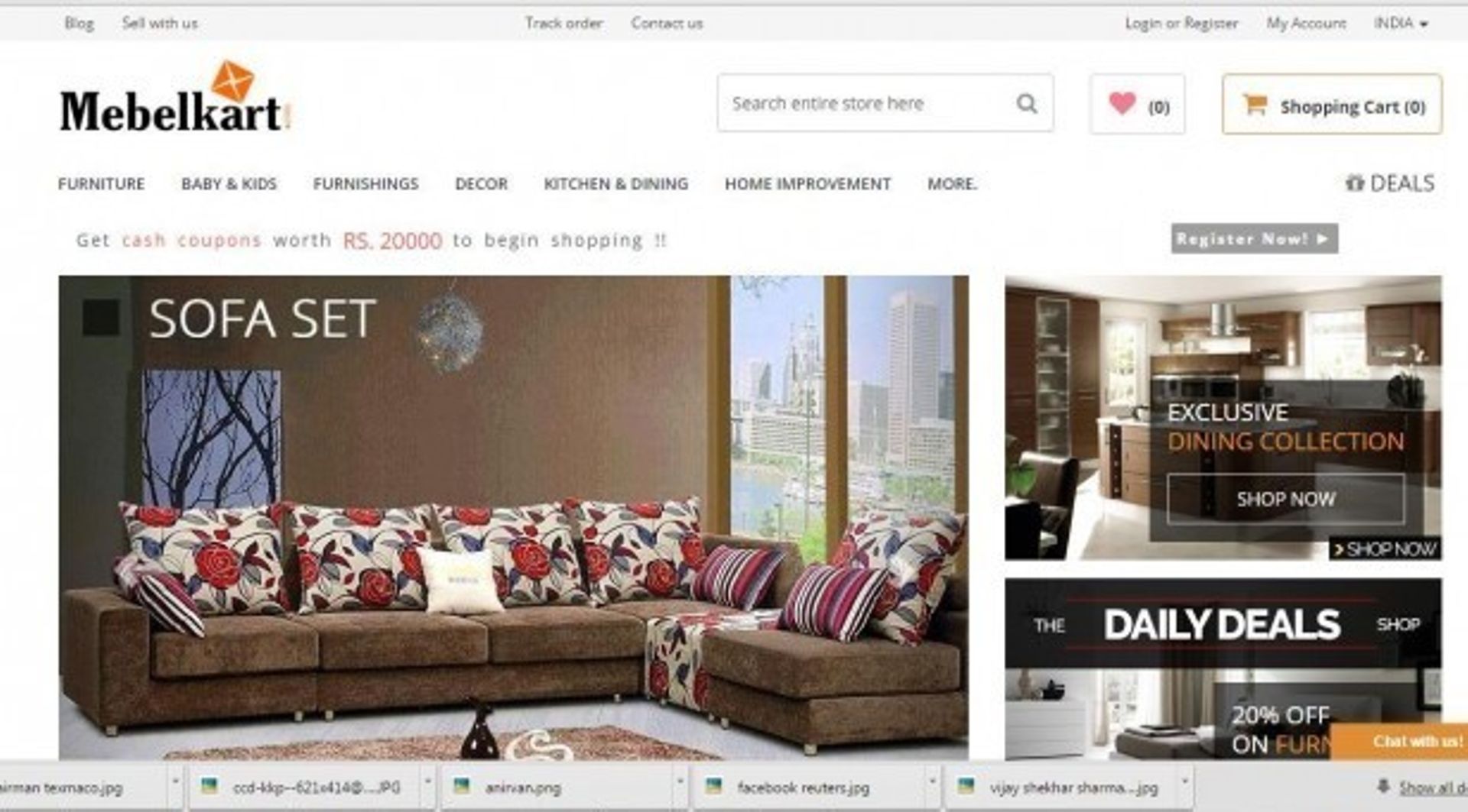 India: Online furniture marketplace Mebelkart acquires 53central.com