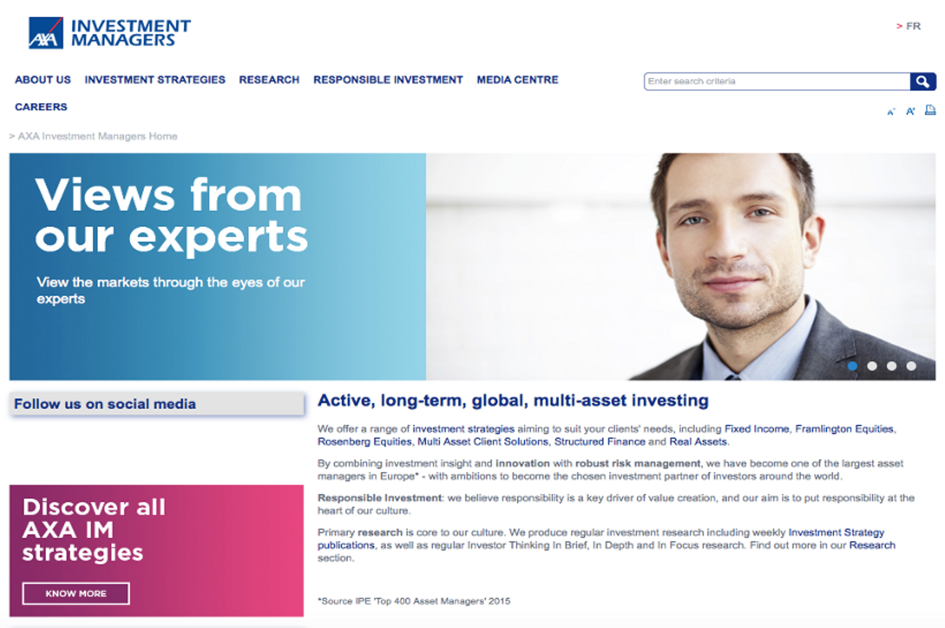 AXA Investment expands team with three new hires