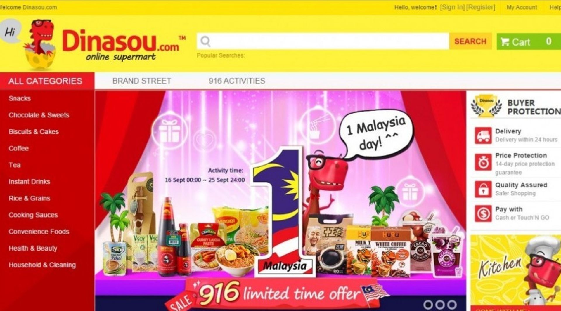 Malaysia: Dinasou.com to expand grocer network, warehousing