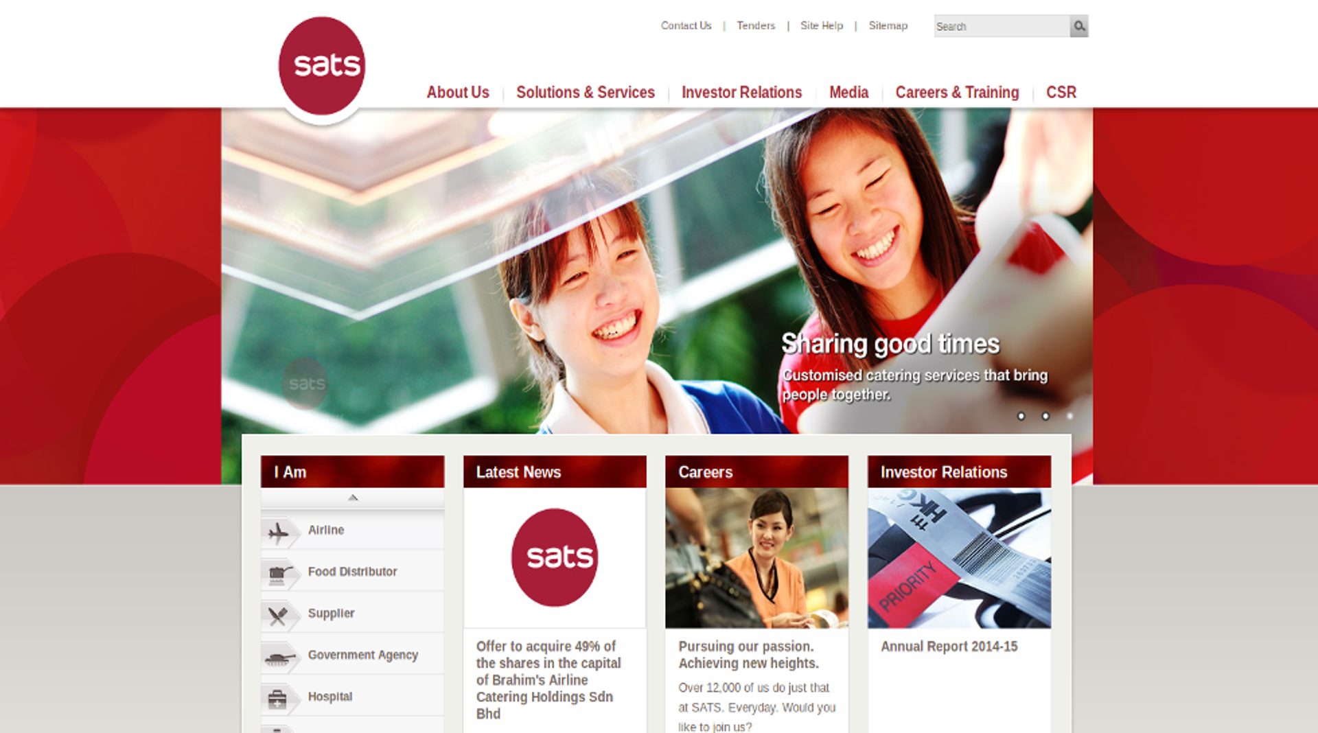 SG Dealbook: SATS offers to acquire 49% stake in airline catering firm;IEV explores LNG sales in Tamil Nadu