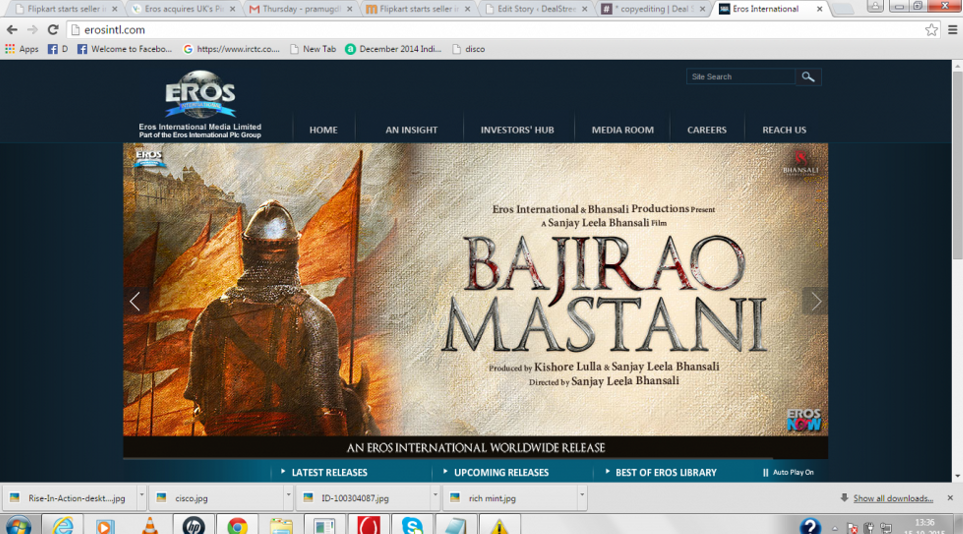 India: Temasek-backed film producer Eros seeks dollar debt as maturities loom