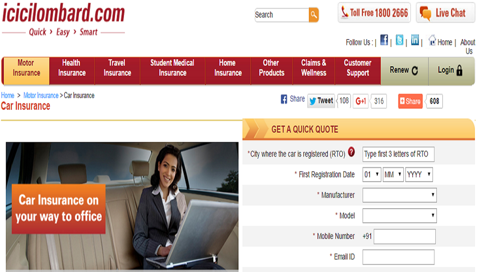 ICICI to sell 9% stake in general insurance JV to Fairfax for $237 million