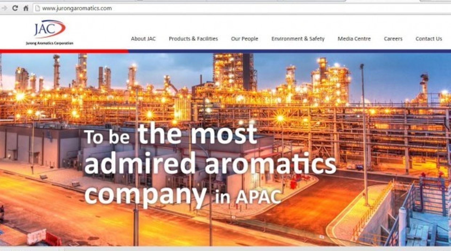 Singapore's Jurong Aromatics goes into receivership on debt woes