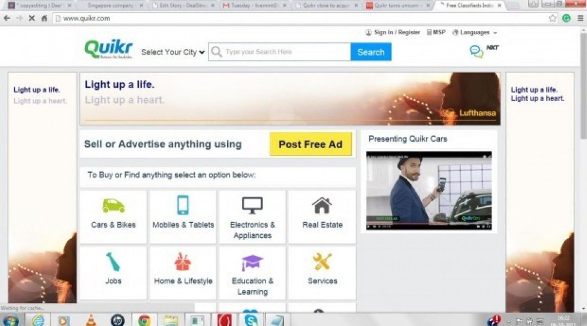 India: Tiger Global to infuse fresh capital in classifieds portal Quikr