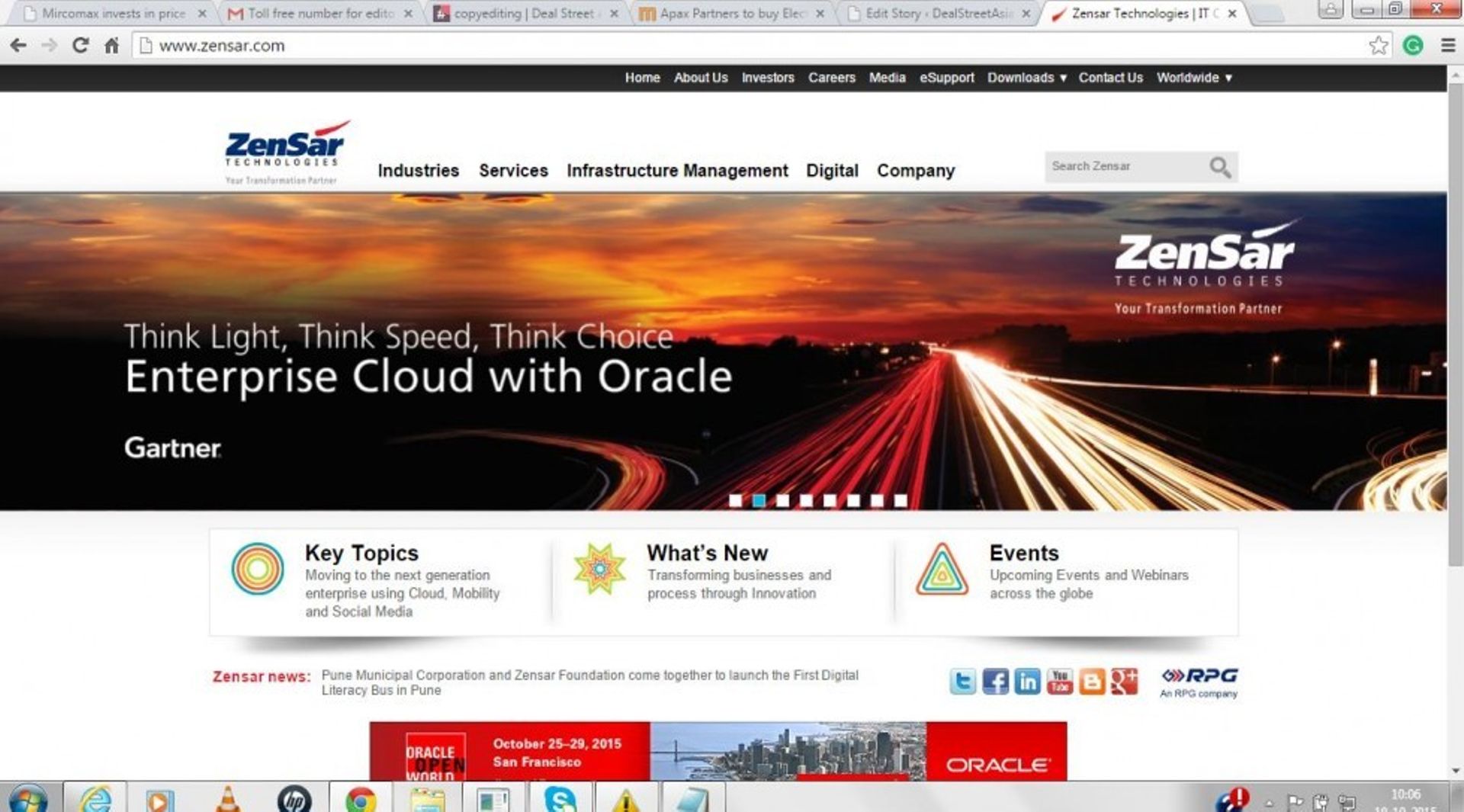 India: Apax Partners to buy Electra PE’s stake in Zensar Technologies for $129m