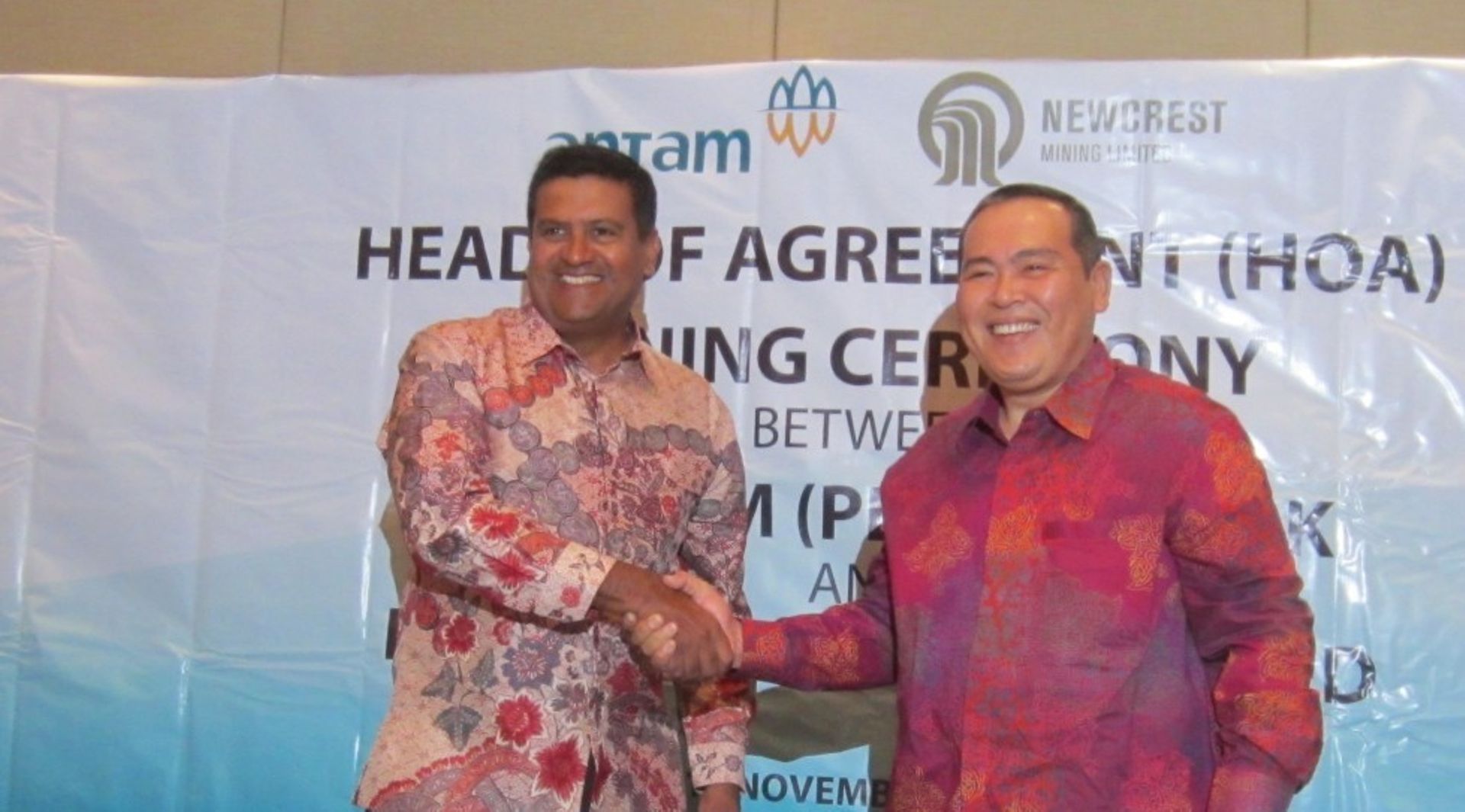 Indonesia’s Antam, Australia’s Newcrest team up to develop gold & copper projects  