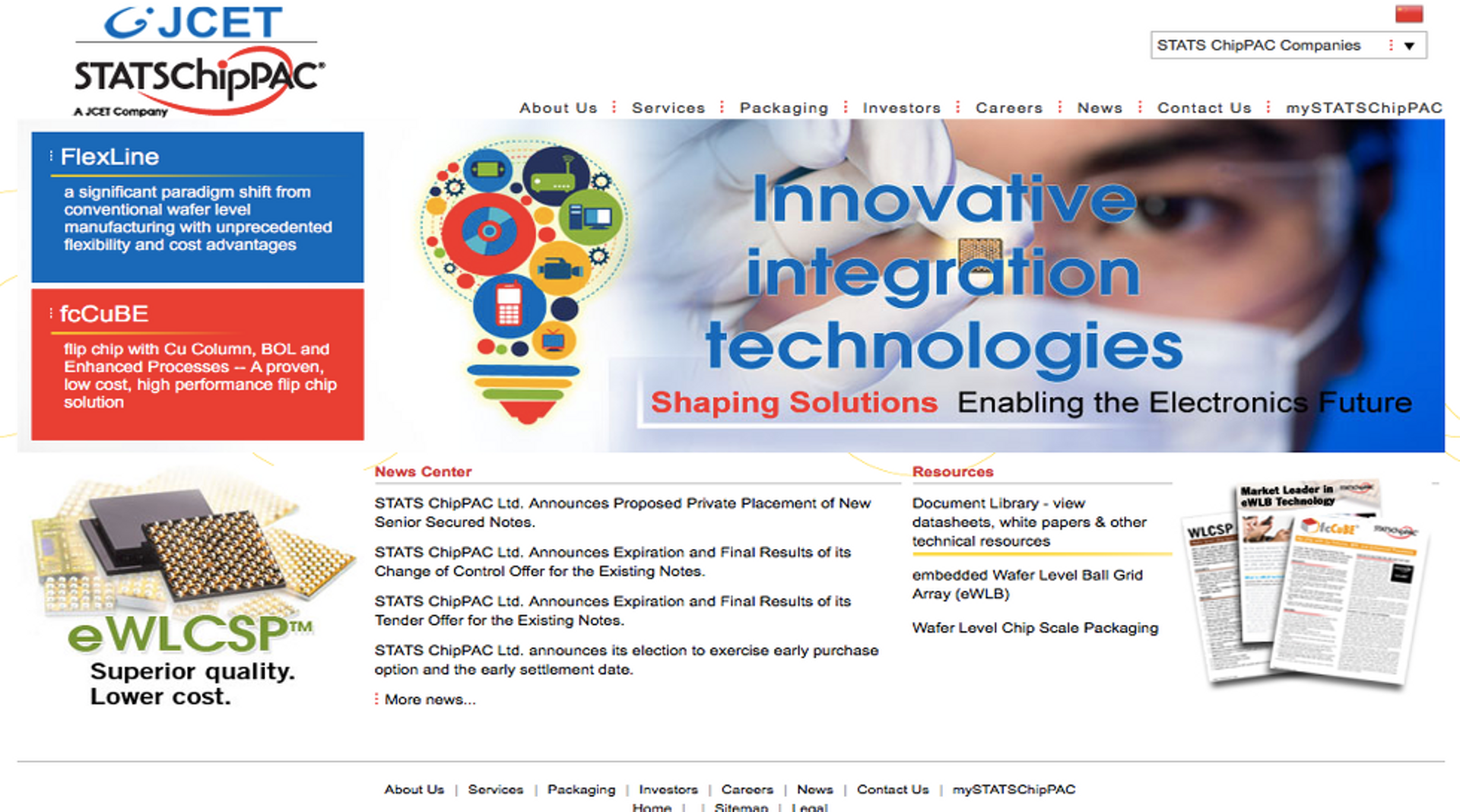 Ex-Temasek portfolio firm Stats ChipPac to refinance $400m debt facility via bonds