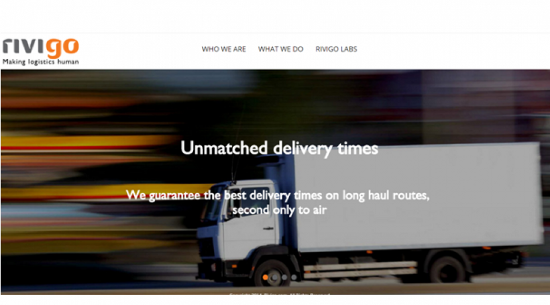 India: Logistics services provider Rivigo secures $30m from SAIF Partners, others