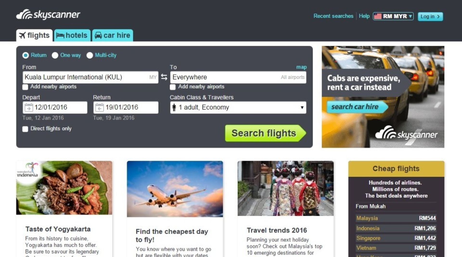 Malaysia: Khazanah among investors commiting $192m in Skyscanner