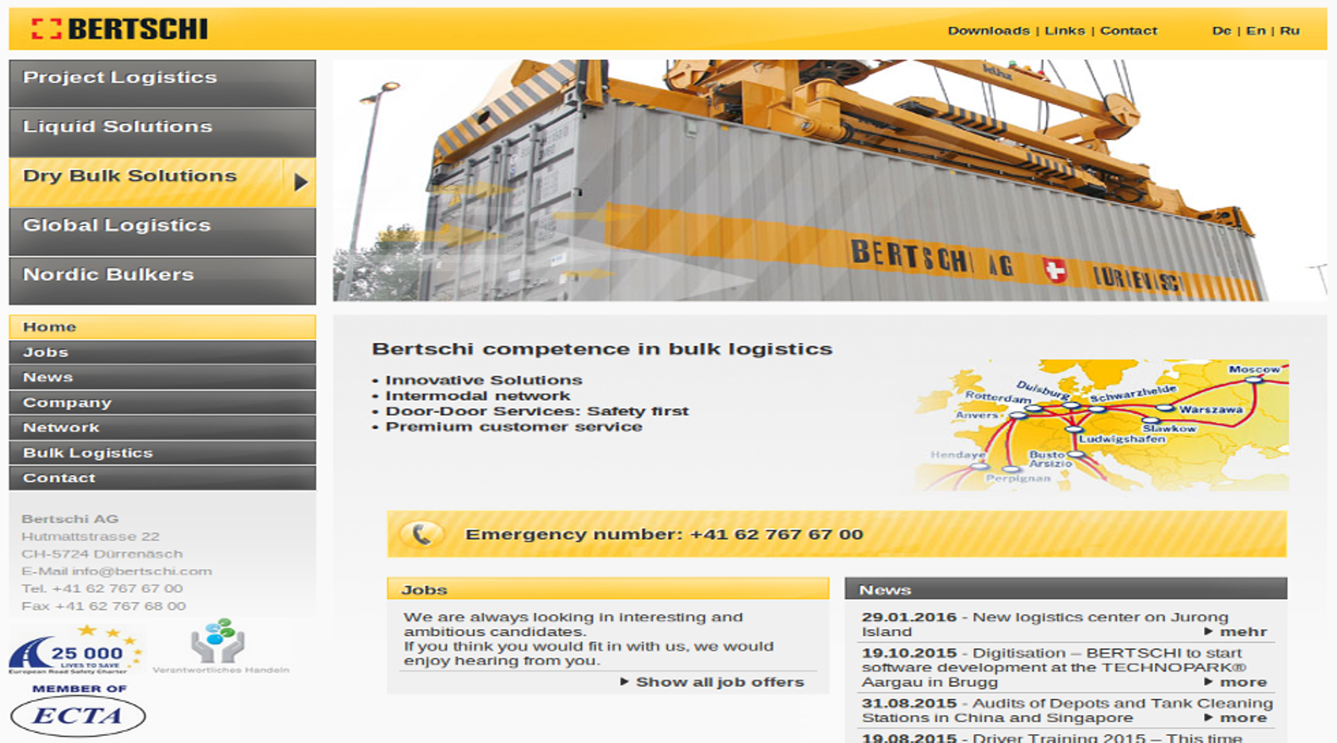 Singapore: Swiss Bertschi to invest $45.5m in Jurong chemical hub; Q&M Dental strikes a deal
