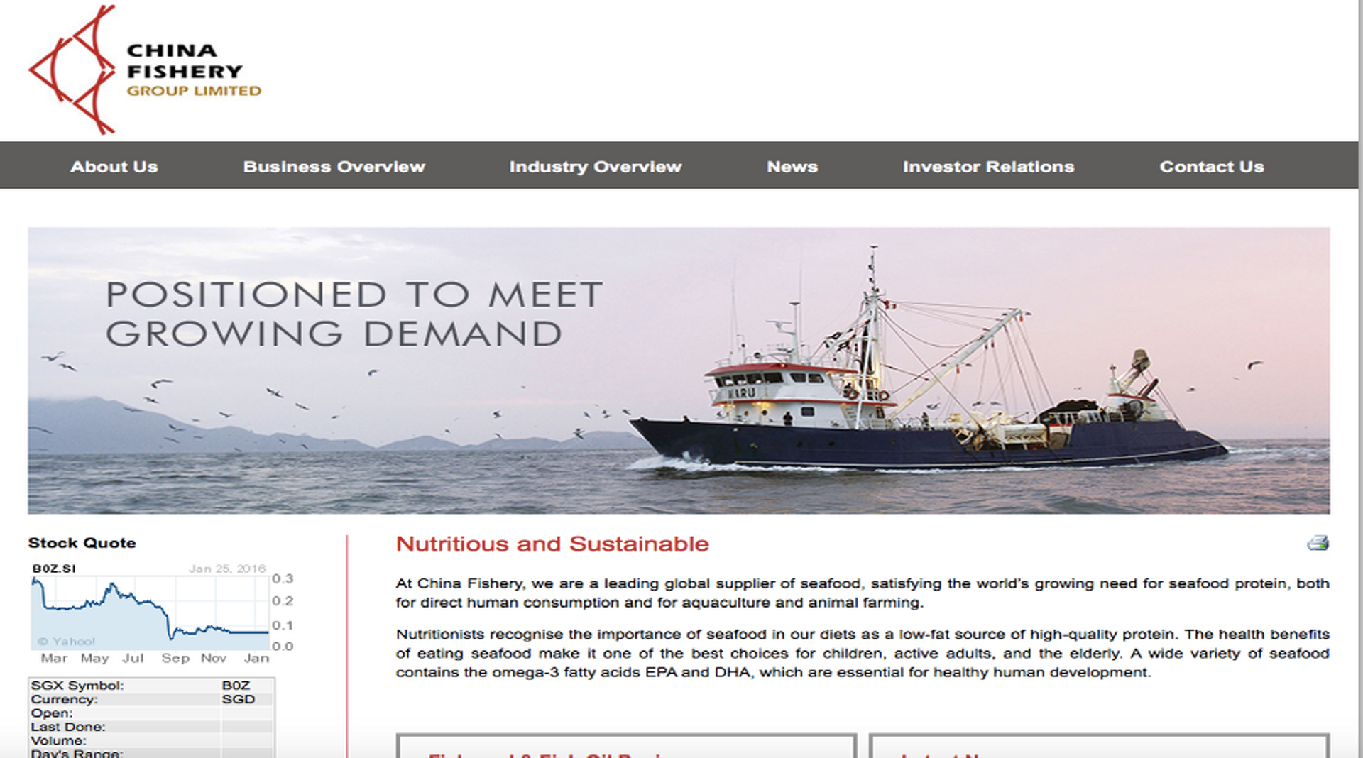 Singapore: HSBC reaches an agreement with China Fishery for removal of liquidators