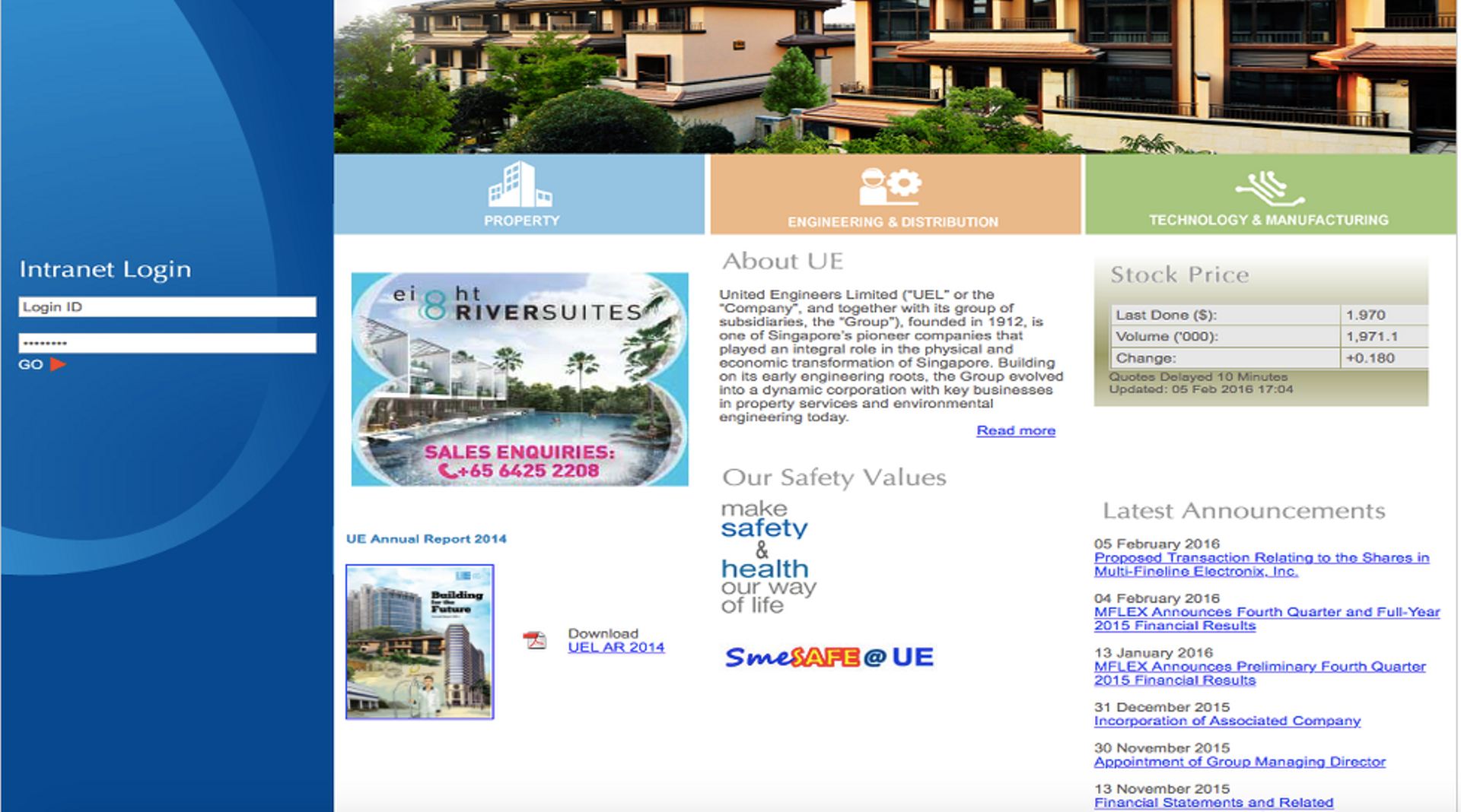 Singapore: United Engineers to divest MFlex stake to Suzhou Dongshan in $354.9m deal