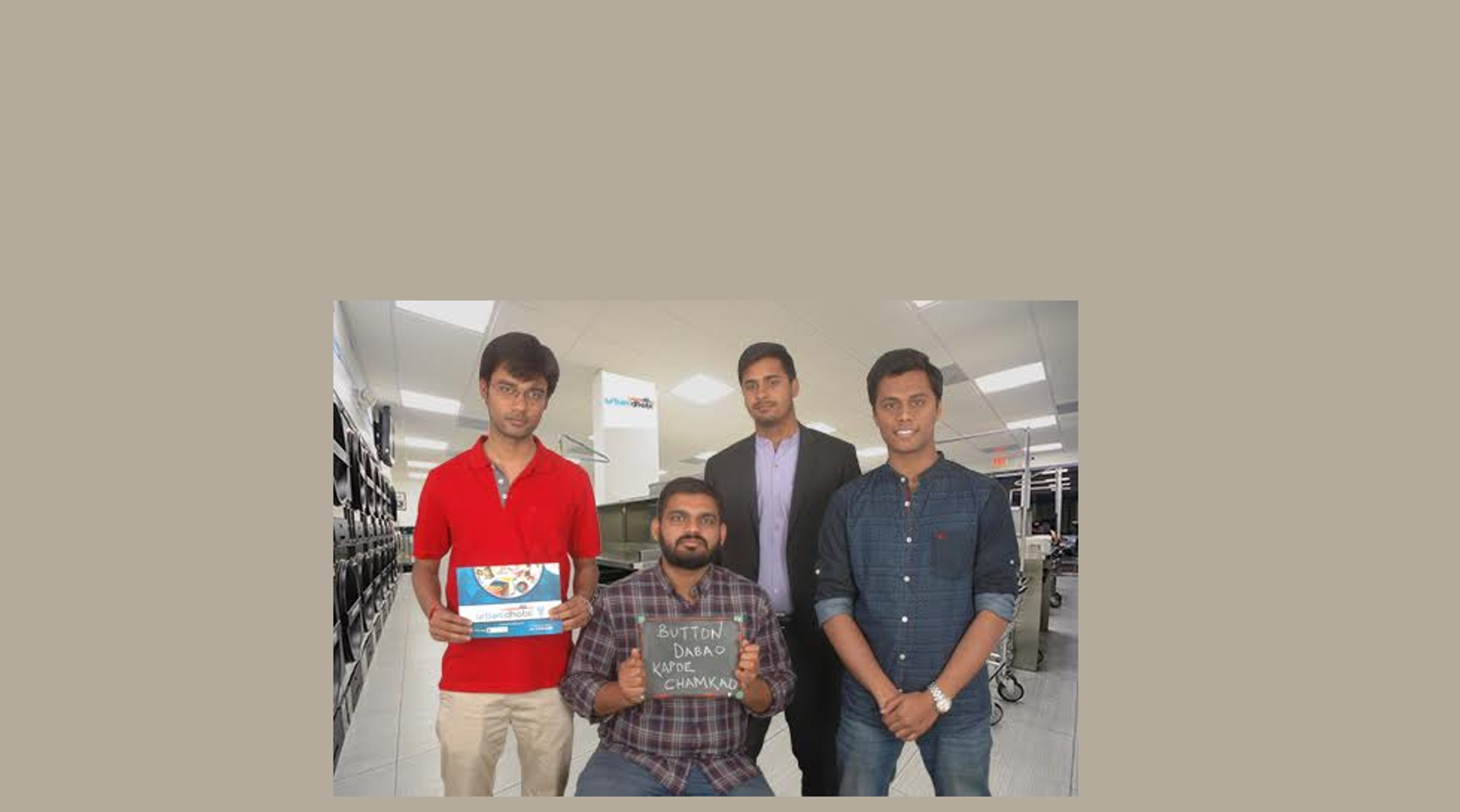 Exclusive: On-demand Indian laundry startup Urban Dhobi raises seed funding