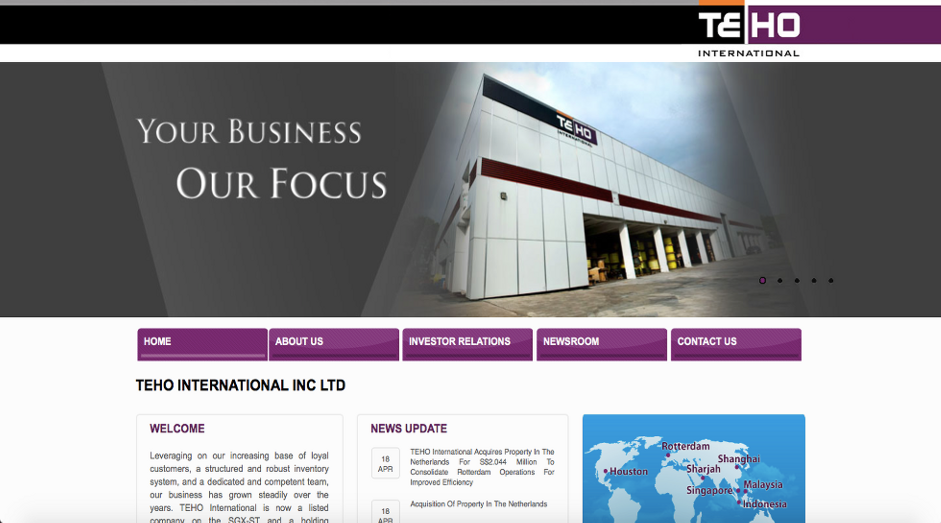 Singapore: TEHO acquires Dutch property in $1.51m deal