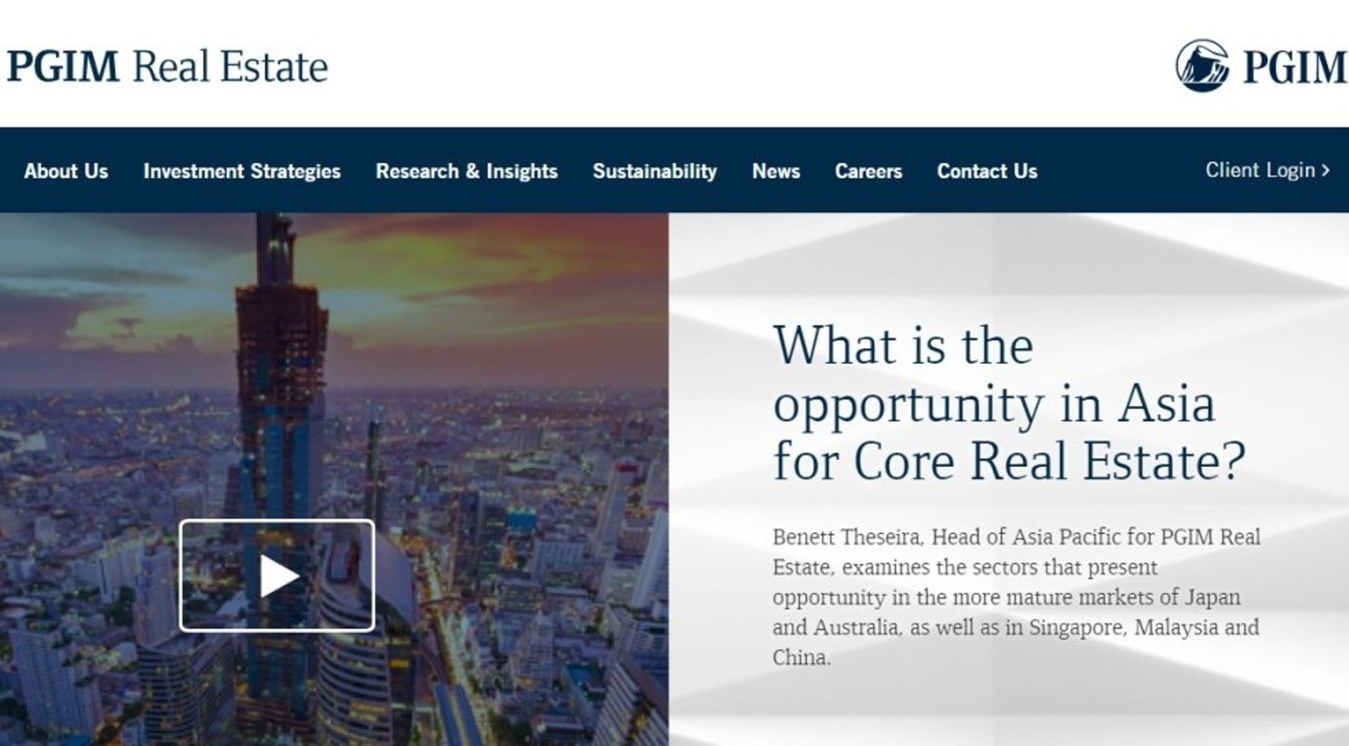 PGIM Real Estate hits final close for APAC-focussed fund at $646.2m