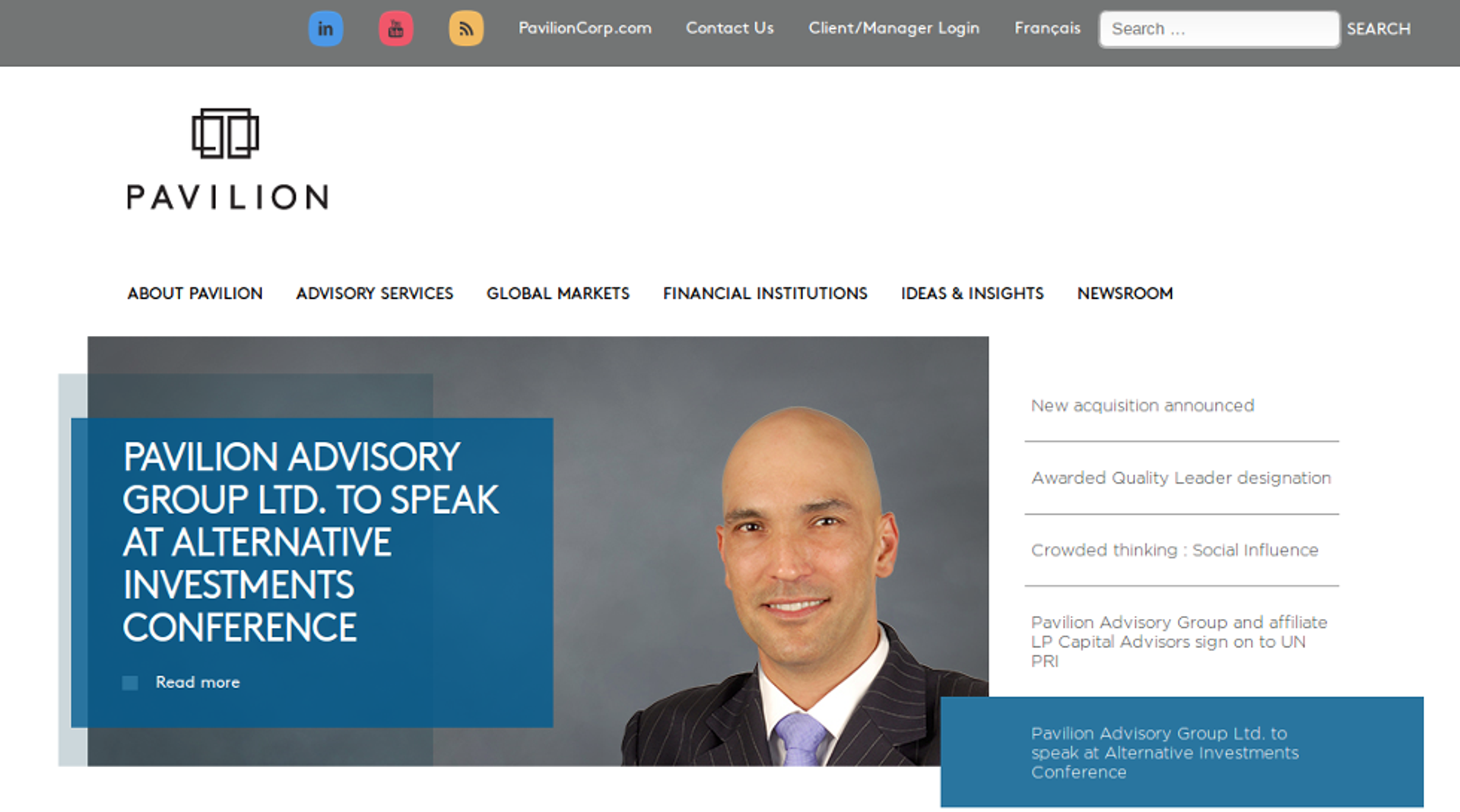 Singapore: US-based Pavilion to acquire PE advisory firm Altius Holdings