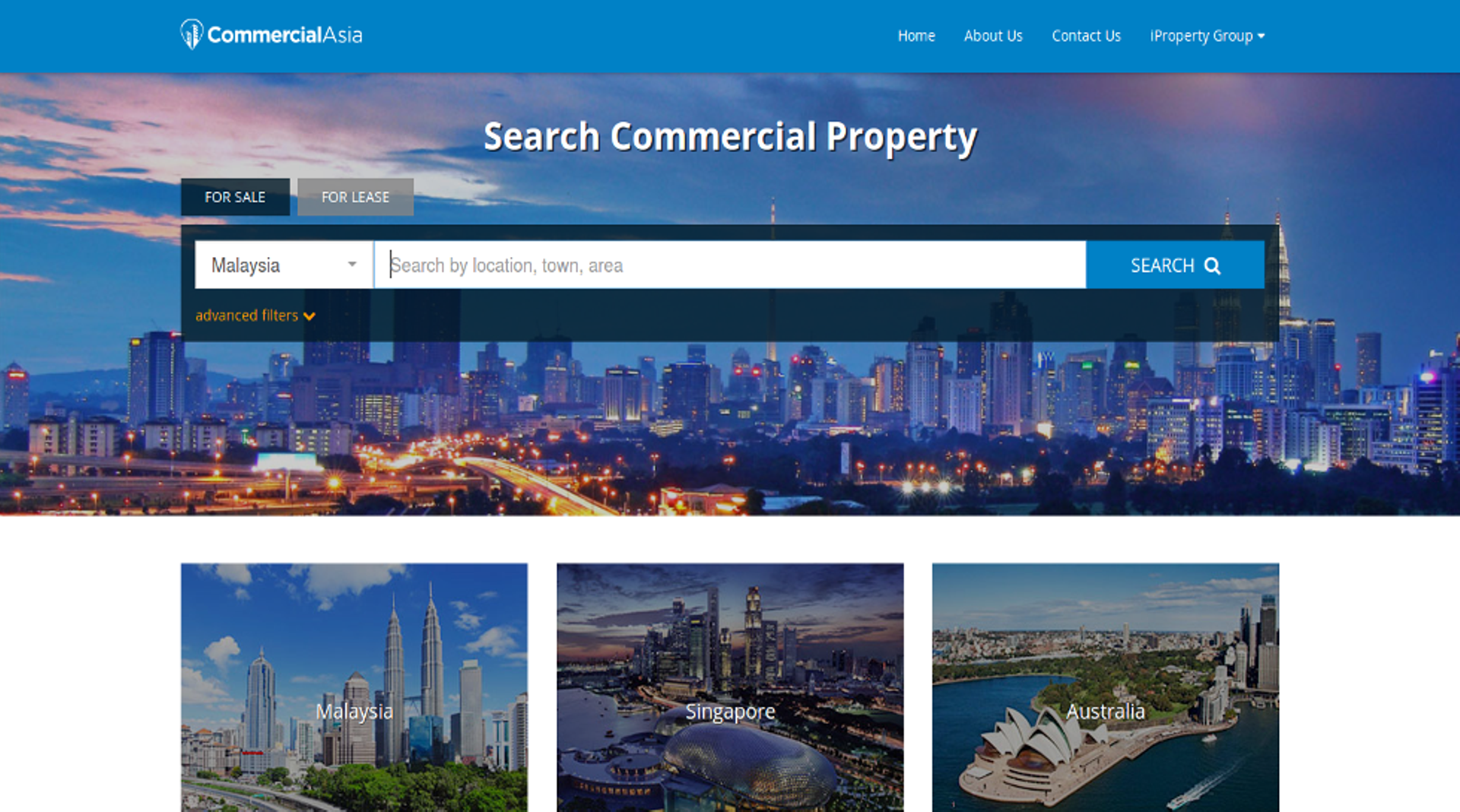 Singapore: iProperty Group launches CommercialAsia listing platform