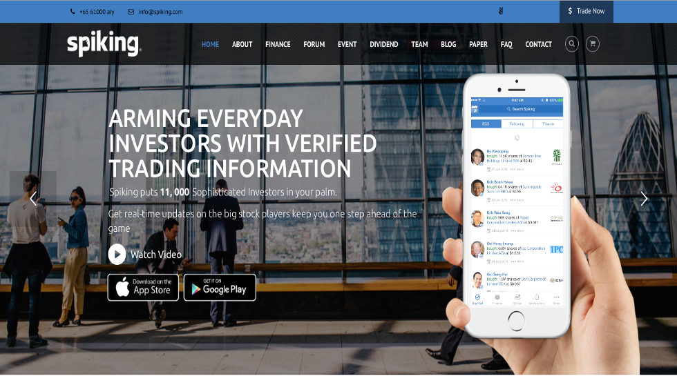 Spiking App Singapore: Spiking closes oversubscribed seed round of S$1m