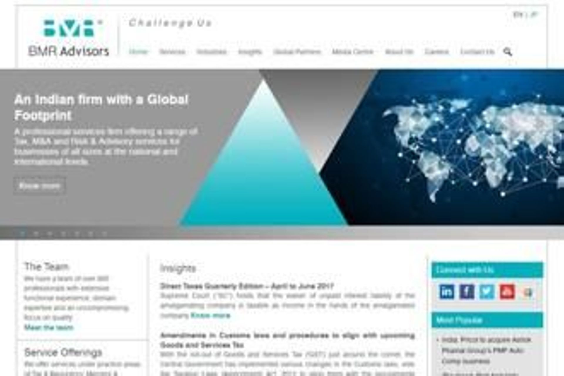 KPMG India to merge BMR’s M&A, risk advisory practices with itself