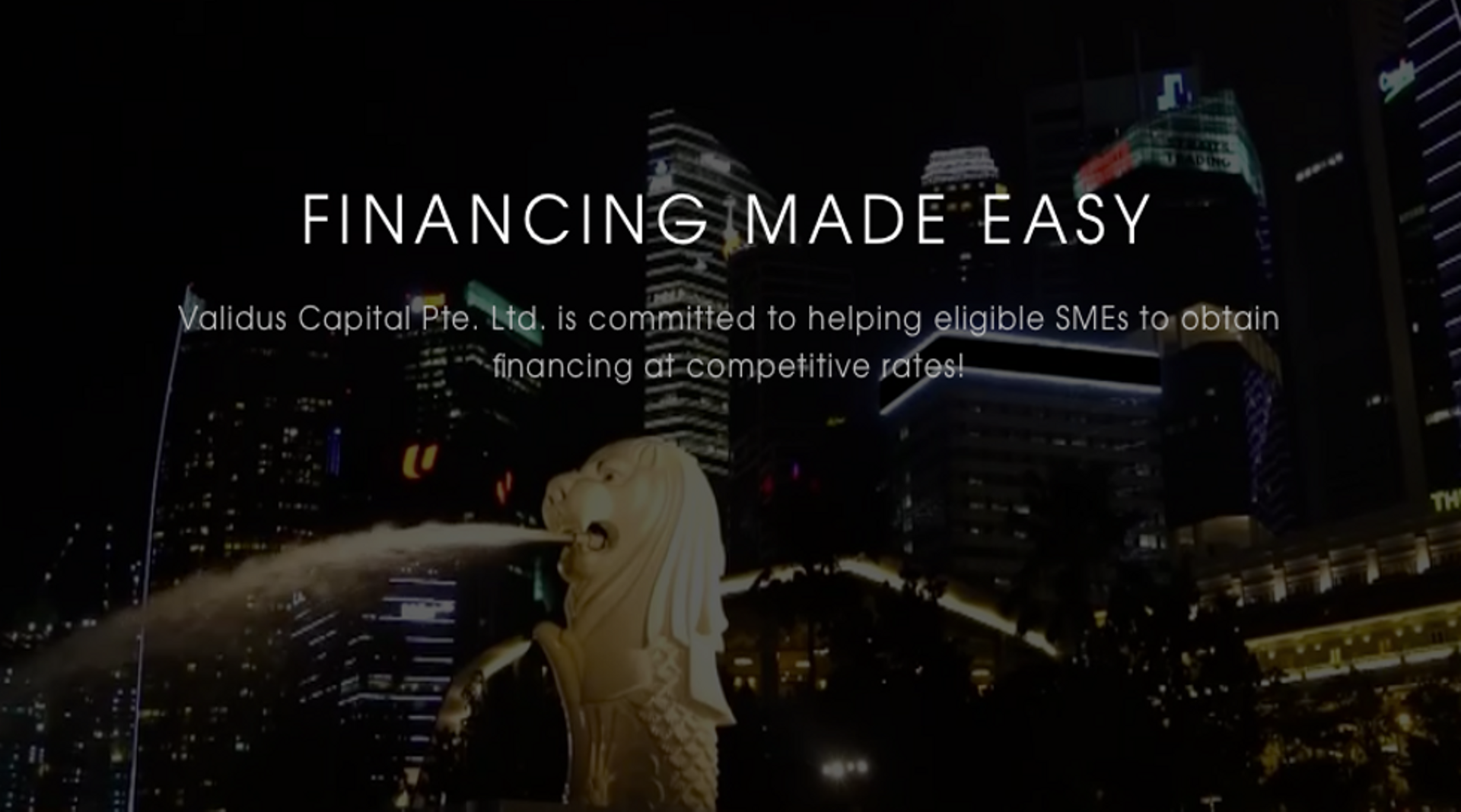 Singapore: Vertex Ventures invests $3m in Validus Capital's Series A round