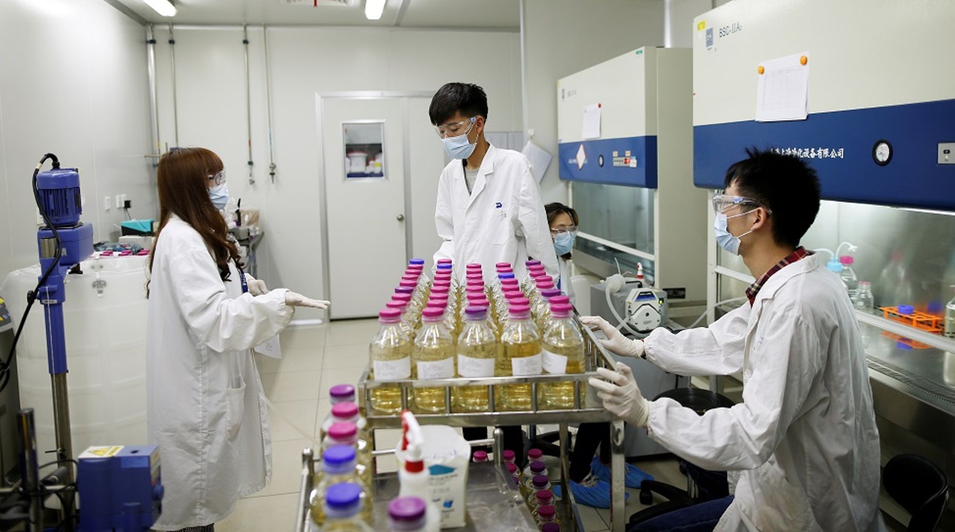 China's WuXi AppTec ends flat in Hong Kong trading debut