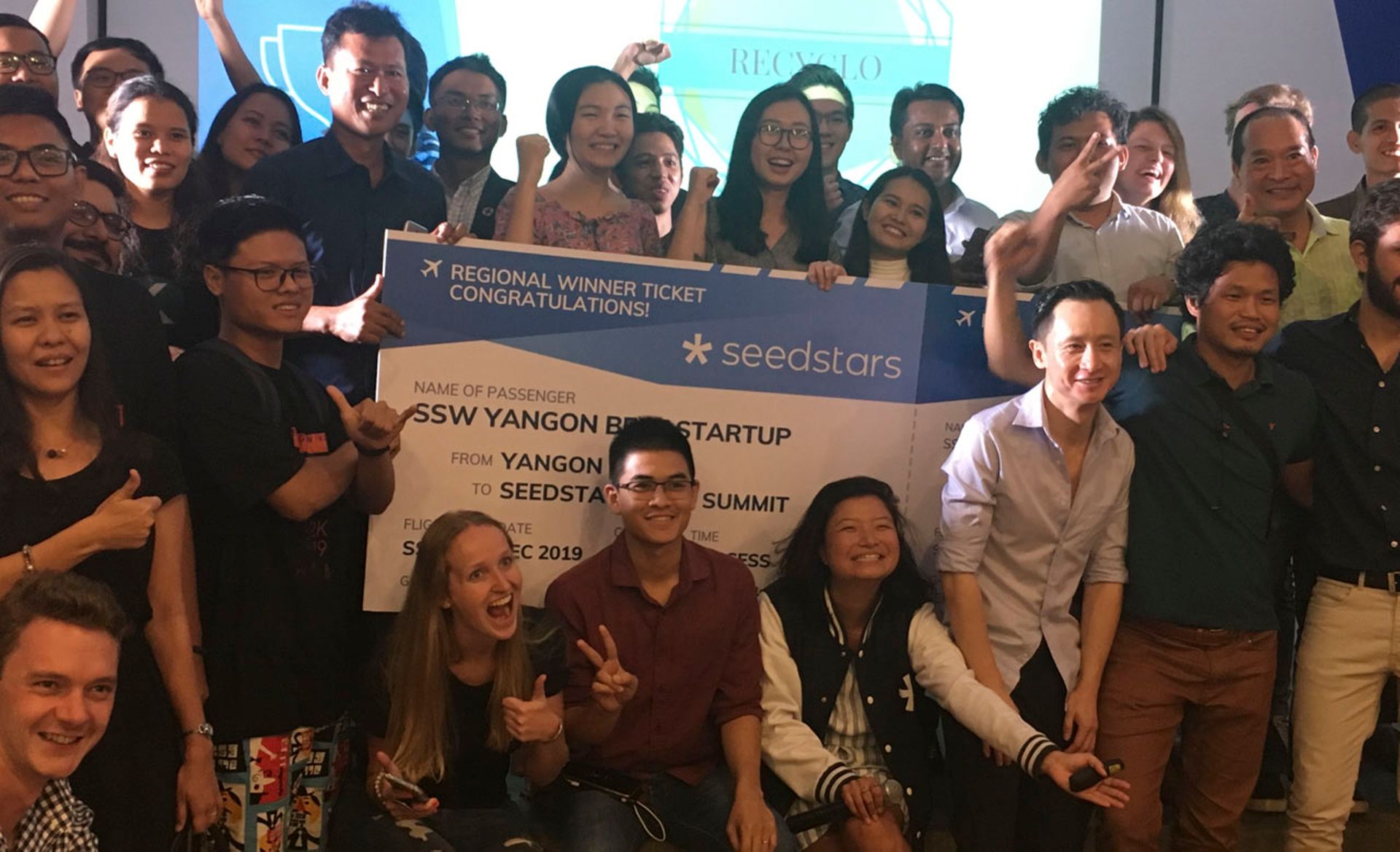 RecyGlo wins Seedstars Yangon 2019, to represent Myanmar at Seedstars World
