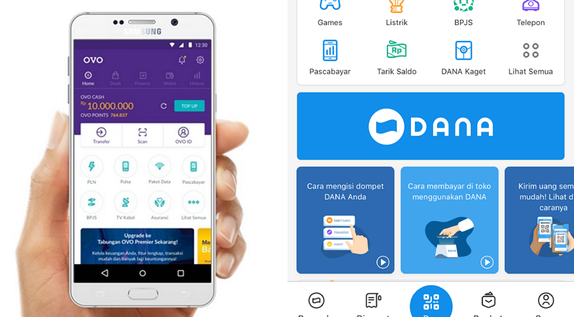 Grab-backed OVO close to merger with DANA to fight Gojek in Indonesia