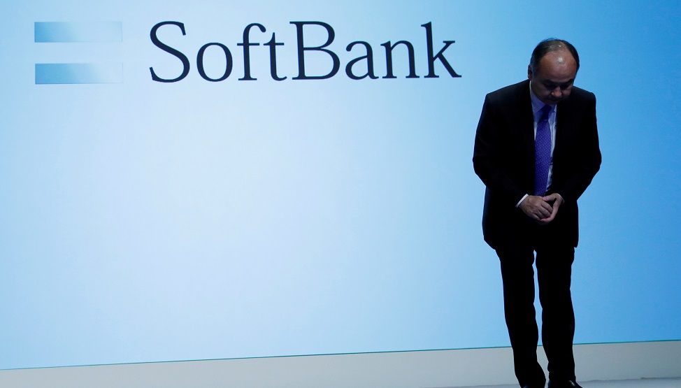 SoftBank stock tumbles on foray into options trading