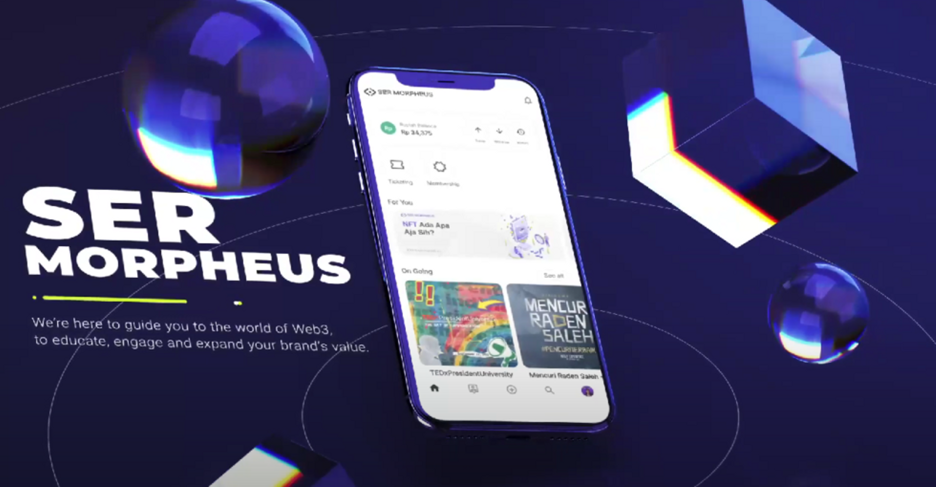 Indonesia's SerMorpheus raises $2.5m to popularise Web 3.0