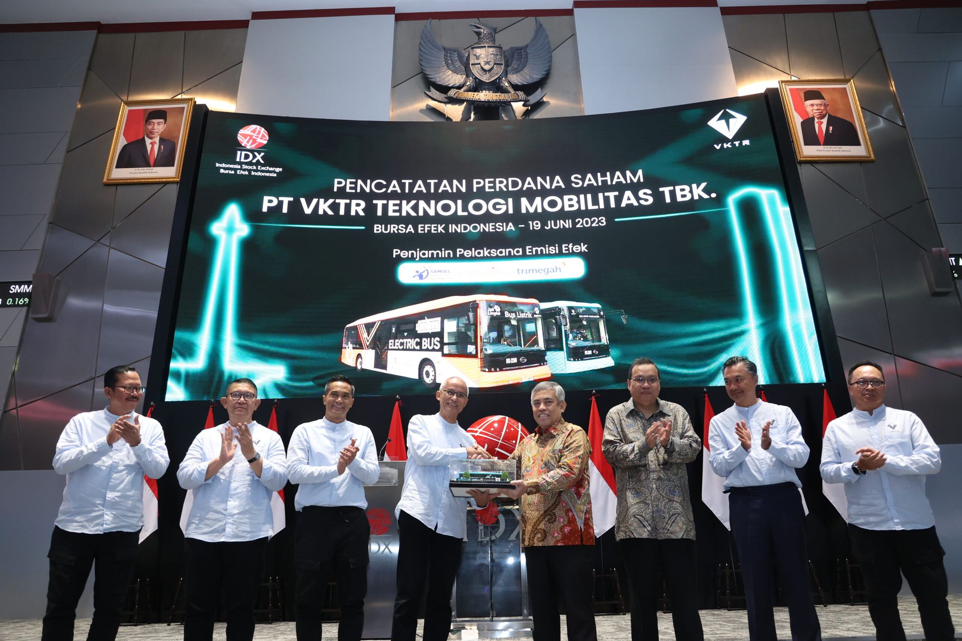 Indonesian commercial EV firm VKTR's shares soar on listing