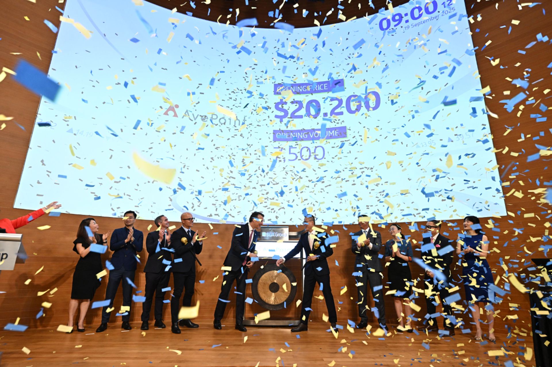 AvePoint, backed by 65 Equity Partners, makes secondary listing on SGX