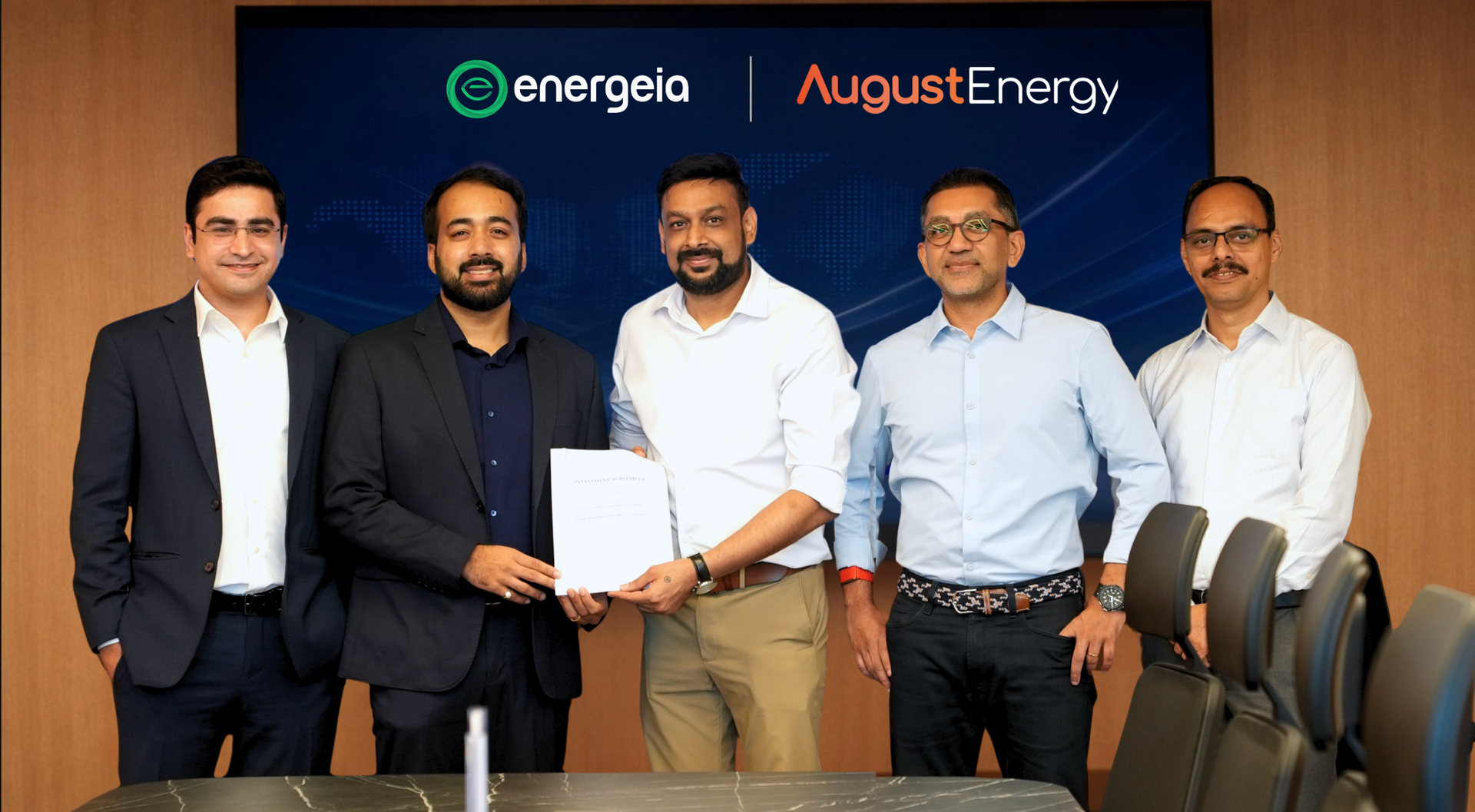 SG's August Energy, India's Energeia form $100m infrastructure JV