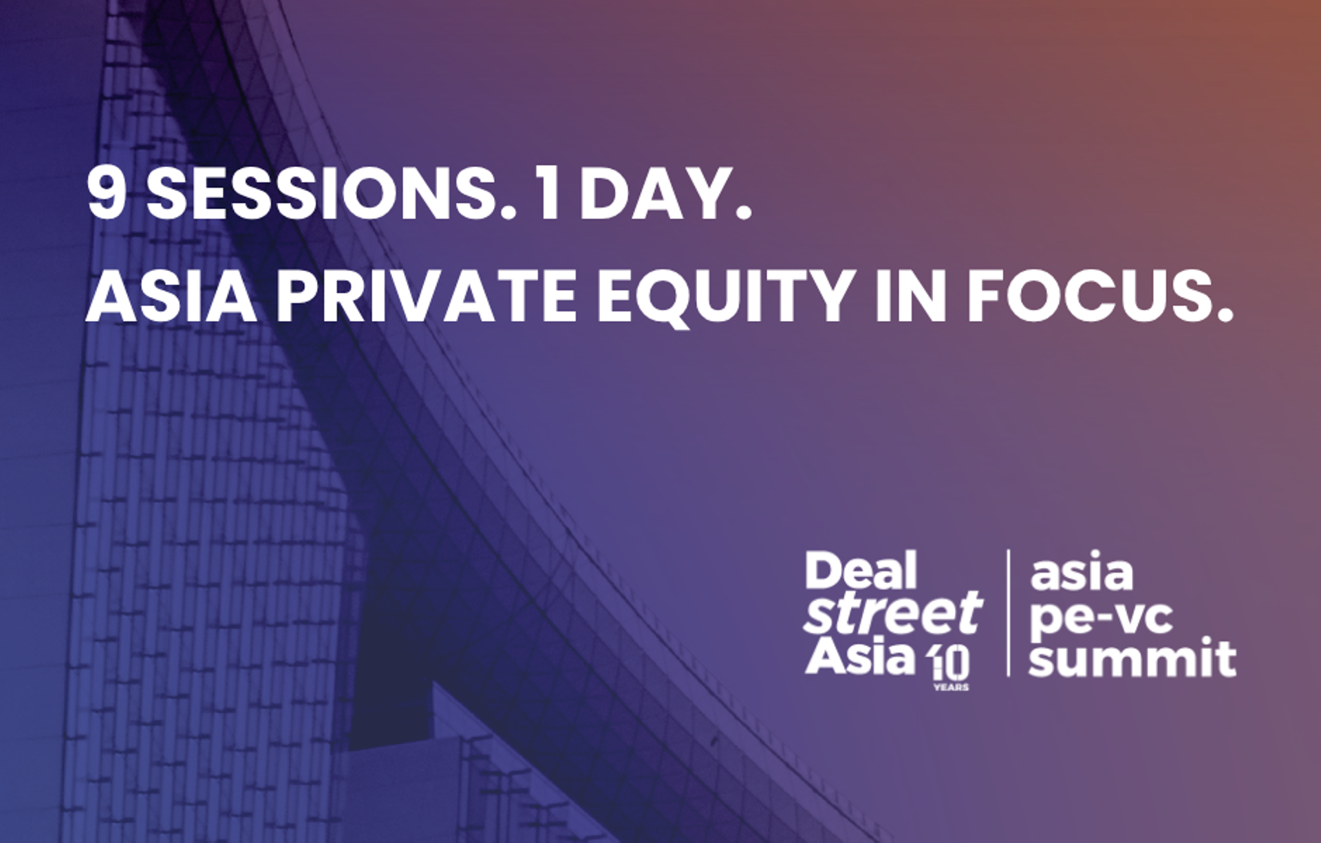 Asia PE-VC Summit 2026: Presenting Day 1 schedule
