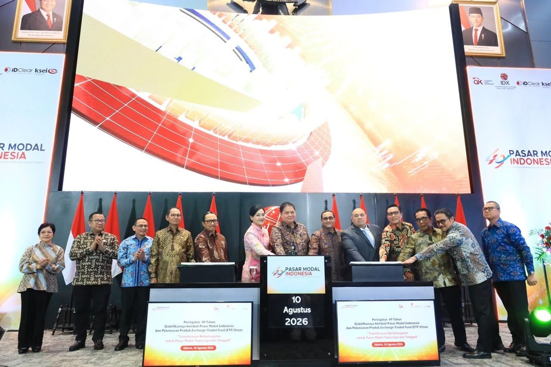 Indonesia launches five gold ETFs in push to deepen bullion market