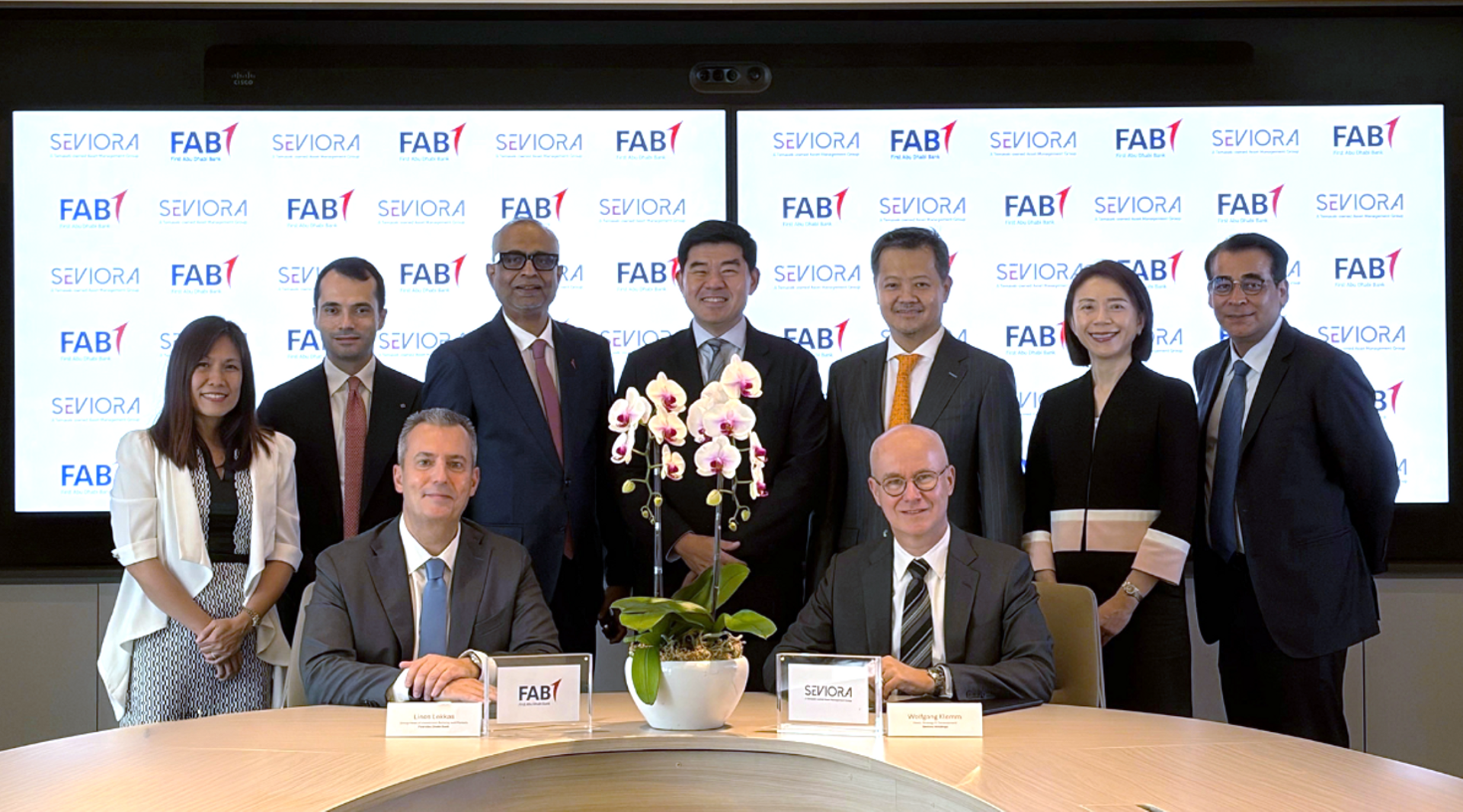 Temasek-owned Seviora, First Abu Dhabi Bank ink strategic partnership